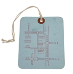 Arnold Palmer Signed 1960 Masters Second Round Ticket #1840 with Original String JSA ALOA