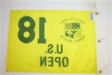 2000 US Open at Pebble Beach - 100th U.S. Open Yellow Screen Flag
