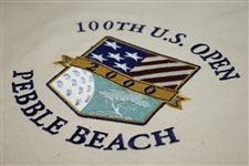 2000 US Open at Pebble Beach Seldom Seen Embroidered Canvas Flag
