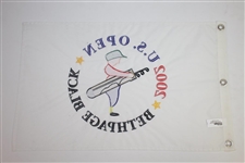 2002 US Open at Bethpage Black Embroidered Multi-Colored Flag - Challenging Style of '02 Open