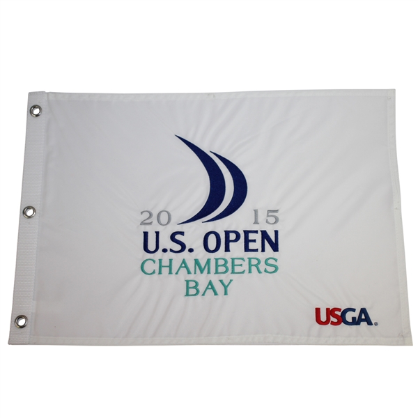 2015 US Open at Chambers Bay Embroidered White Flag