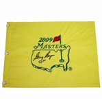 Gary Player Signed 2009 Masters Tournament Embroidered Flag with 52nd JSA ALOA