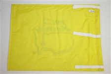 2001 Masters Tournament Embroidered Flag - Tiger Woods Winner