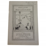 Bobby Jones 1926 Golf Clubs as Bird Sanctuaries Book - Scarcest Written Work