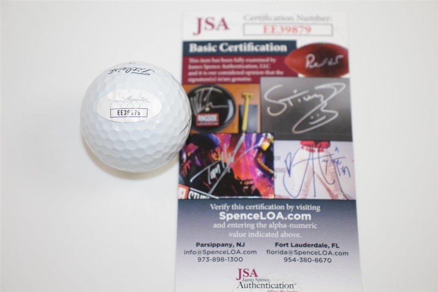 Adam Scott Signed Masters Logo Golf Ball with '2013' & '-9' JSA #EE39879