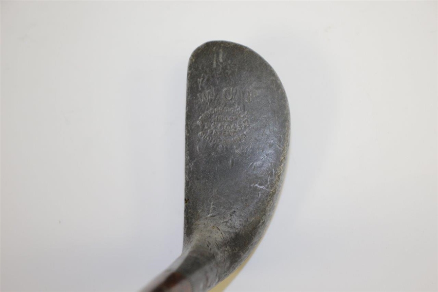 1915 Standard Golf Co. Braid-Mills Sunderland Putter - Flat Lie - W.C.P. Initials