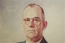 Clifford Roberts Oil On Canvas Thomas E. Stephens Painting Print - Framed