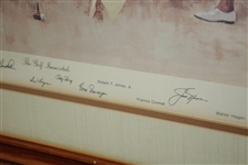 1978 Artists Proof Golf Immortals World Golf Hall Of Fame Dom Lupo Lithograph