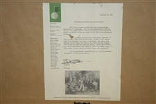 1978 Artists Proof Golf Immortals World Golf Hall Of Fame Dom Lupo Lithograph