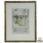 "On The Links" Magazine Illustration - Ivory Soap Advertisement 
