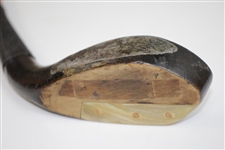 Robert Forgan Long Nose Club Stamped R. Forgan with Lambskin Grip - 37 James Simson Shaft Stamp