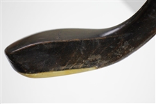 Robert Forgan Long Nose Club Stamped R. Forgan with Lambskin Grip - 37 James Simson Shaft Stamp
