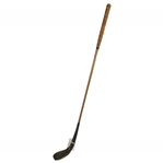 Robert Forgan Long Nose Club Stamped R. Forgan with Lambskin Grip - 37 James Simson Shaft Stamp