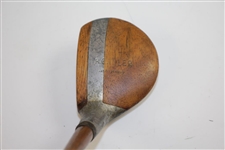 RG Tyler Wood Shafted Play Club with Partial Aluminum Head & Leather Grip