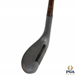 Unknown Maker Aluminum Head Wood Shafted Putter -Putter Stamped In Head