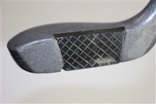 Unknown Maker Aluminum Head Wood Shafted Putter -'Putter' Stamped In Head