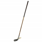 Unknown Maker Aluminum Head Wood Shafted Putter -'Putter' Stamped In Head