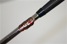 Gold Plated Stroke-Saver Putter with Jade Green Face