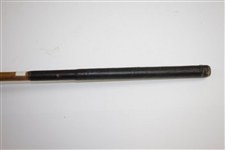 HH Model Aluminum Head Wood Shafted Putter - Stamped 'J. Harland In Head'