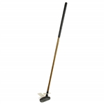 HH Model Aluminum Head Wood Shafted Putter - Stamped 'J. Harland In Head'