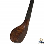 Circa 1900 Robert Simpson Spliced Head Wood Shafted Wood with Shaft Stamp