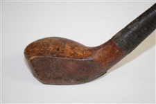 Circa 1900 Robert Simpson Spliced Head Wood Shafted Wood with Shaft Stamp