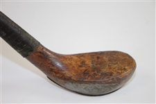 Circa 1900 Robert Simpson Spliced Head Wood Shafted Wood with Shaft Stamp