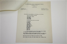 1931 The Ryder Cup Team Matches at Scioto Country Club Player Selections & Alternates