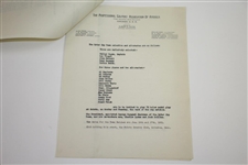 1931 The Ryder Cup Team Matches at Scioto Country Club Player Selections & Alternates