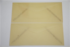 Undocumented 1931 Johnny Walker Cup Matches Letterhead & Envelopes - Played June 25, 1931