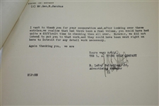 1935 Hagen Products Letter to PGA's Jacobus Regarding Hagen's Nominations for Ryder Cup Matches 