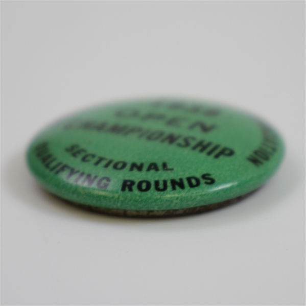 1939 US Open Sectional Qualifying Rounds Contestant Badge