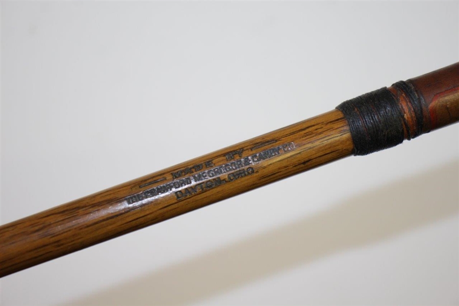 MacGregor Fancy Dot Faced Brassie With WW Stamp on Head - Pat'd Oct. 1919 - Shaft Stamp