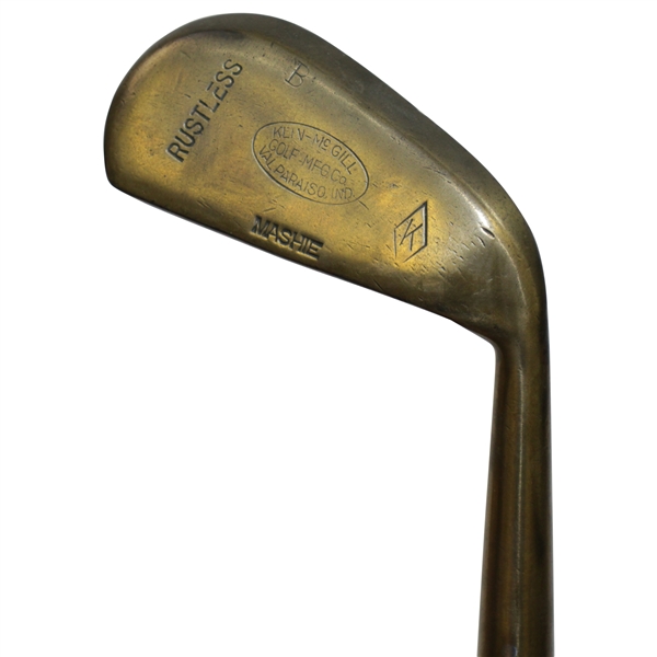 Klin-McGill Golf Co. Rustless Bronze Mashie Niblick with Line Grooved Face 