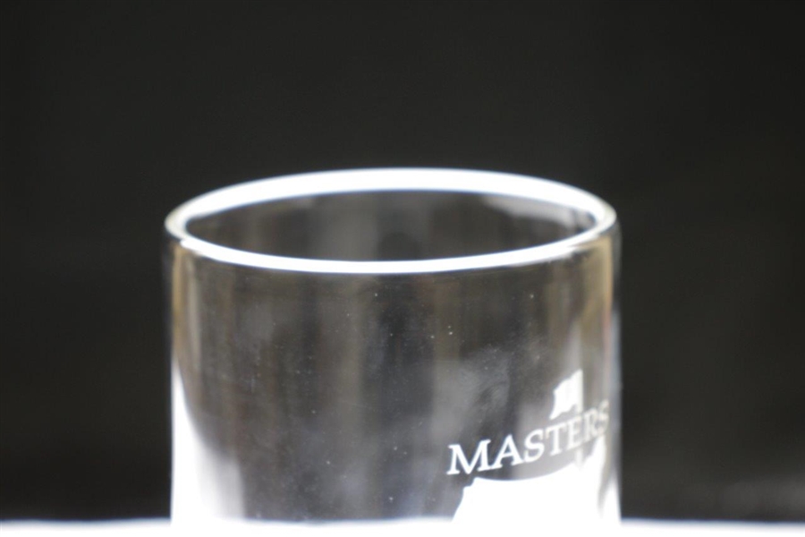 1996 Masters Awarded Eagle Hole #8 Crystal Highball Glass - Mark Calcavecchia Collection
