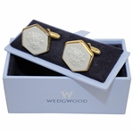 Mark Calcavecchias Wedgwood Whistling Straits Logo Cuff Links in Original Box