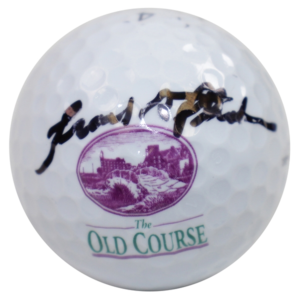 Frank Stranahan Signed St. Andrews 'Old Course' Logo Golf Ball JSA ALOA