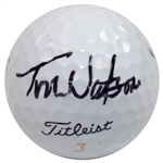 Tom Watson Signed 2014 Ryder Cup Glen Eagles Logo Golf Ball JSA ALOA