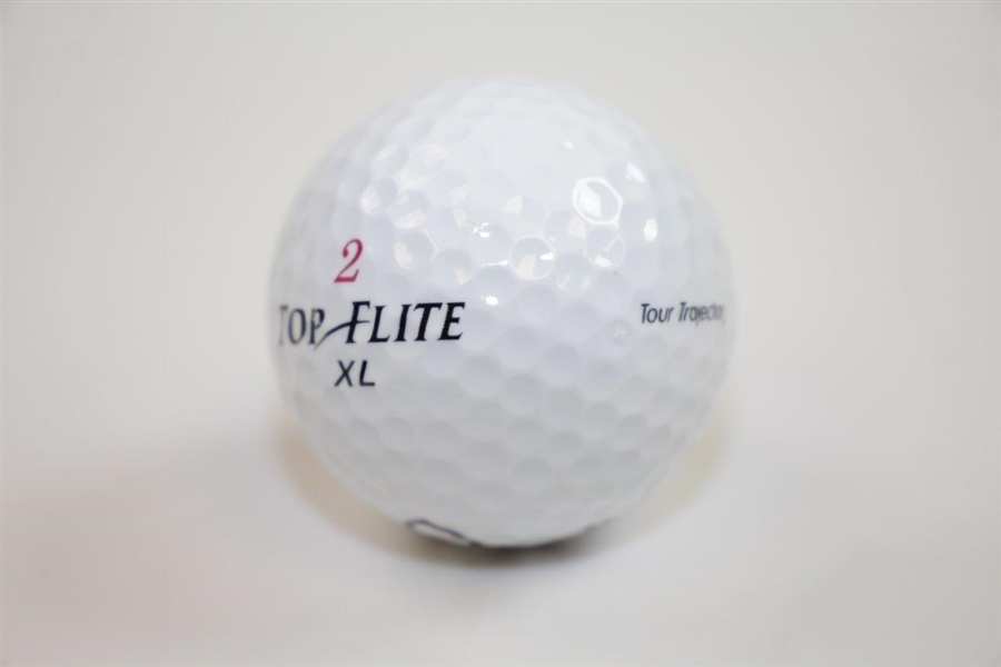 Arnold Palmer Signed Top Flite Golf Ball - Great Example! JSA ALOA