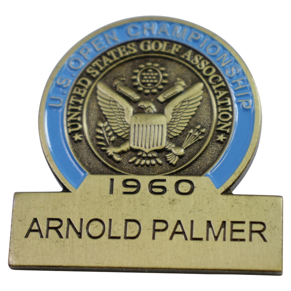 Arnold Palmer 1960 US Open Commemorative Contestant Badge - 2017 US Open Limited