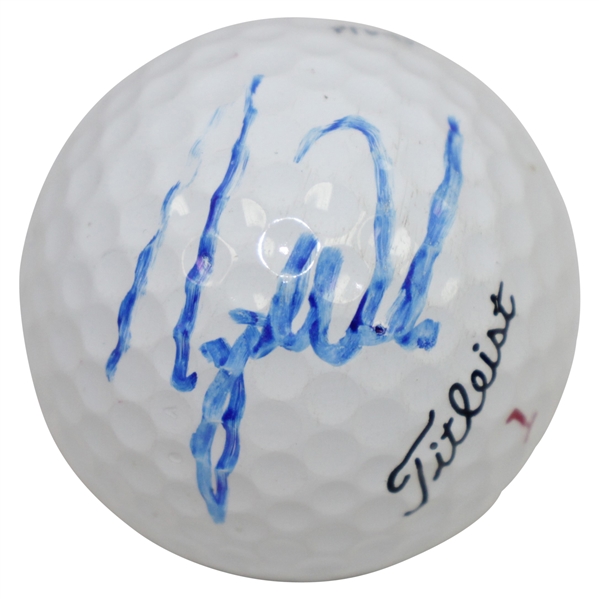 Tiger Woods Signed Titleist 1 Golf Ball FULL JSA #X04146