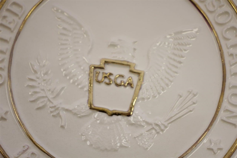 United States Golf Association 1894-1995 Decorative Plate Artist Proof #3/10 by Bill Waugh