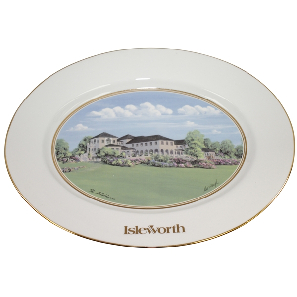 Isleworth Member's Gift Porcelain Decorative Plate by Bill Waugh