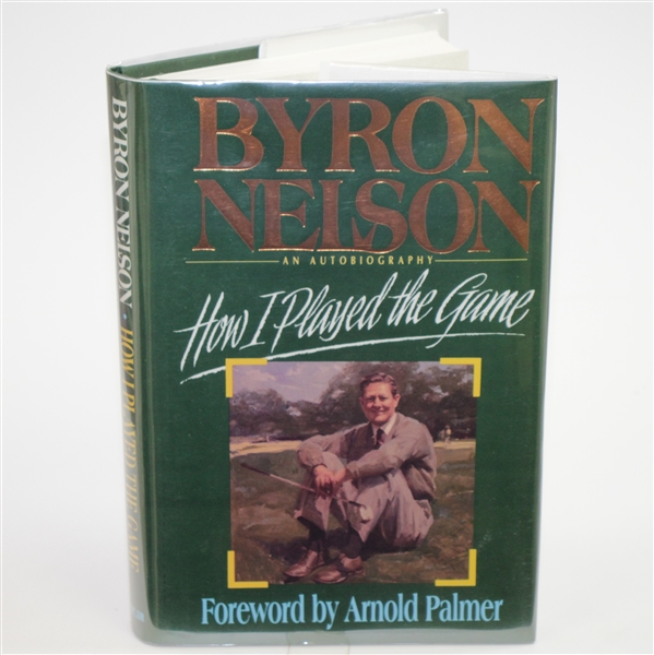 Byron Nelson Signed 1993 Book How I Played the Game JSA ALOA