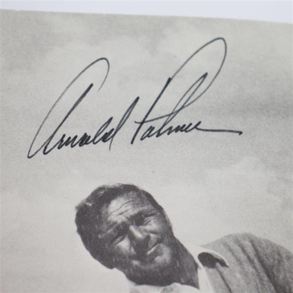 Arnold Palmer Signed 1973 Book Go For Broke JSA ALOA