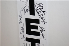 Arnold Palmer, Gary Player, & others Signed State Farm 'Quiet Please' Sign JSA ALOA