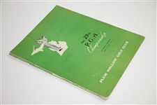 Lloyd Mangrum, Oliver, Harbert, & Metz Signed 1947 PGA Championship Program JSA ALOA