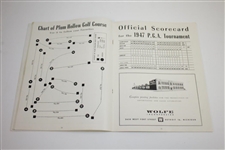 Lloyd Mangrum, Oliver, Harbert, & Metz Signed 1947 PGA Championship Program JSA ALOA