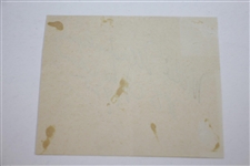 Willie MacFarlane Signed 3x5 Card with 'US Open Champ 1925' Notation JSA ALOA