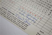 Robert Trent Jones Signed Dorado Beach Golf Club Scorecard JSA ALOA